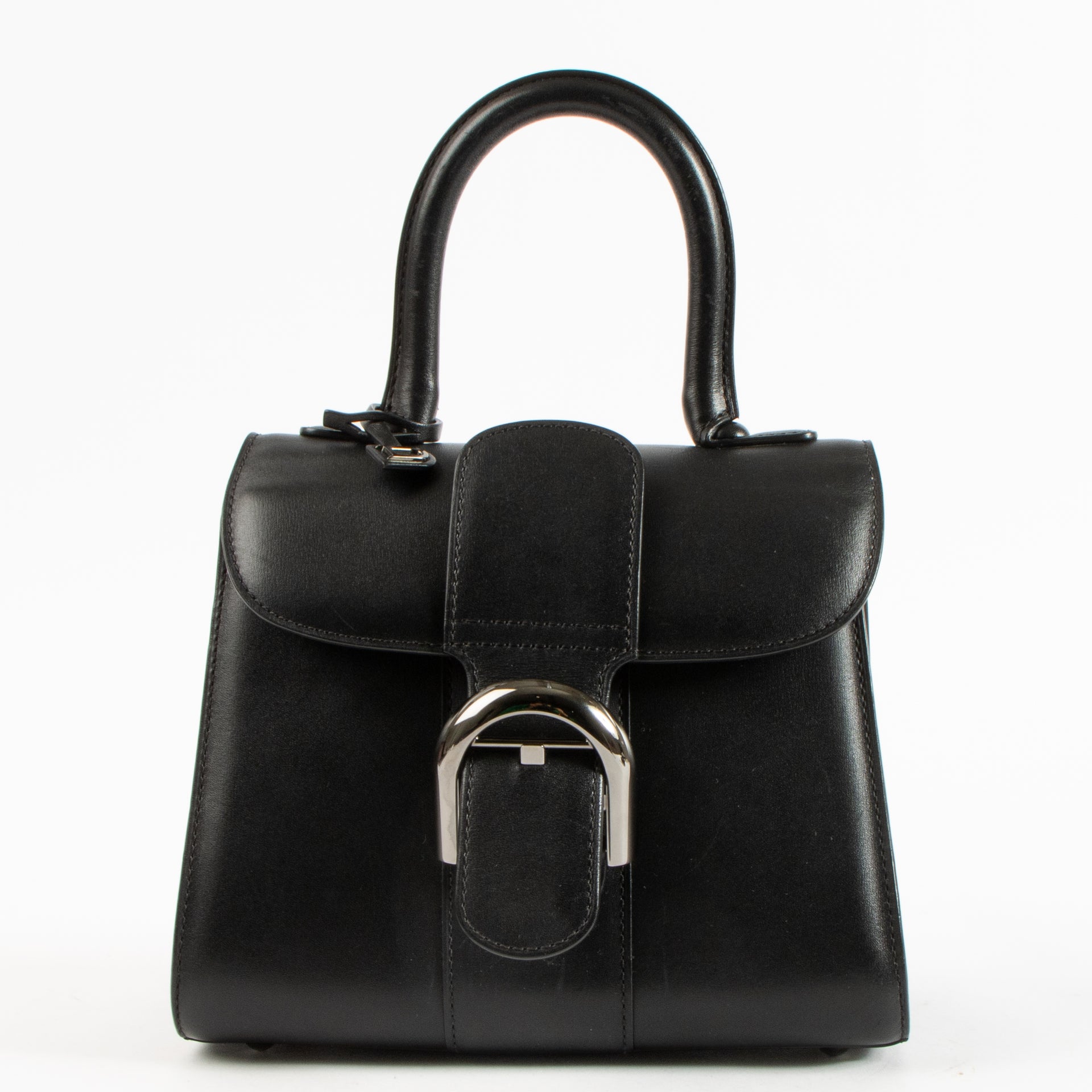 Delvaux Black Box Calf Brillant Mini Bag