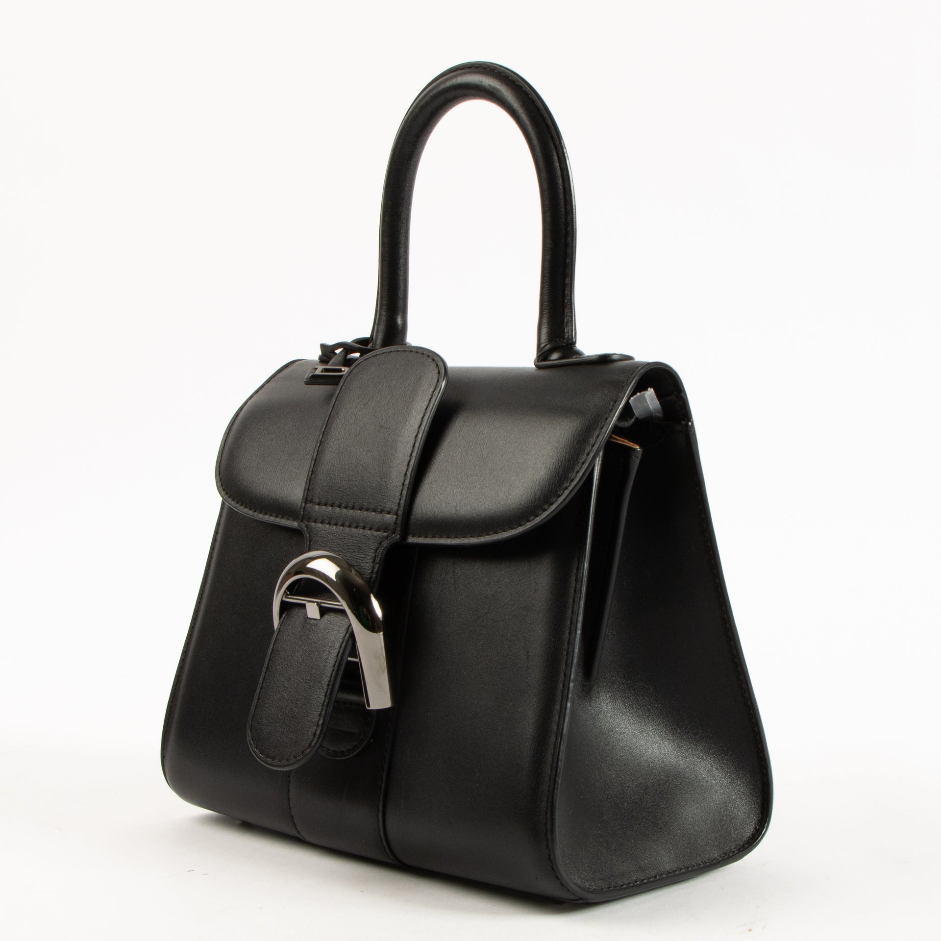 Delvaux Black Box Calf Brillant Mini Bag