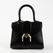 Shop authentic Delvaux Black Box Calf Brillant Mini Bag on Labellov.com.