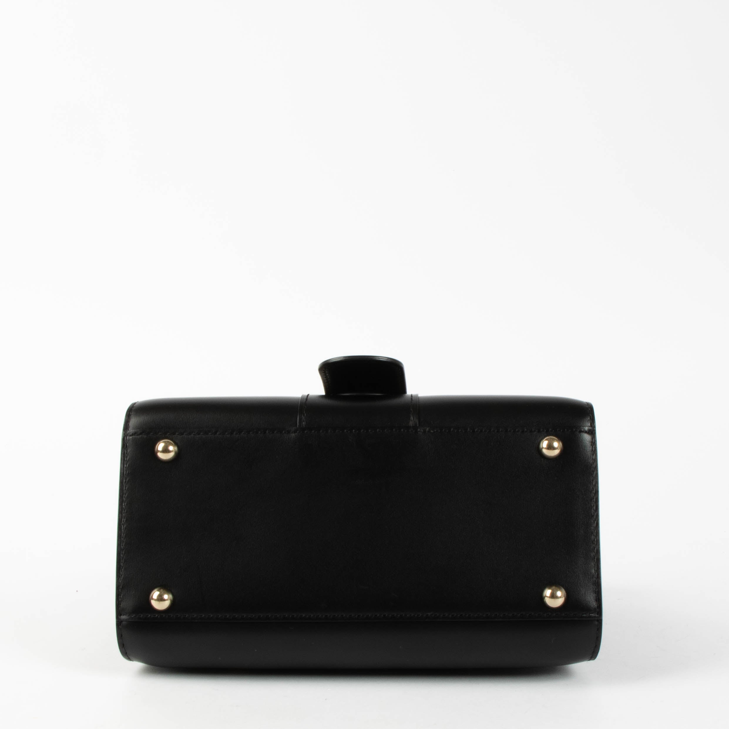 DELVAUX ブラック ケース Delvaux Black Box Calf Brillant Mini Bag – Labellov