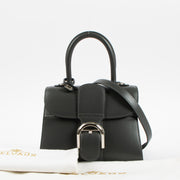 Shop this authentic Delvaux Smoke Box Calf Mirage Brillant Mini Bag pre-loved on Labellov.com 