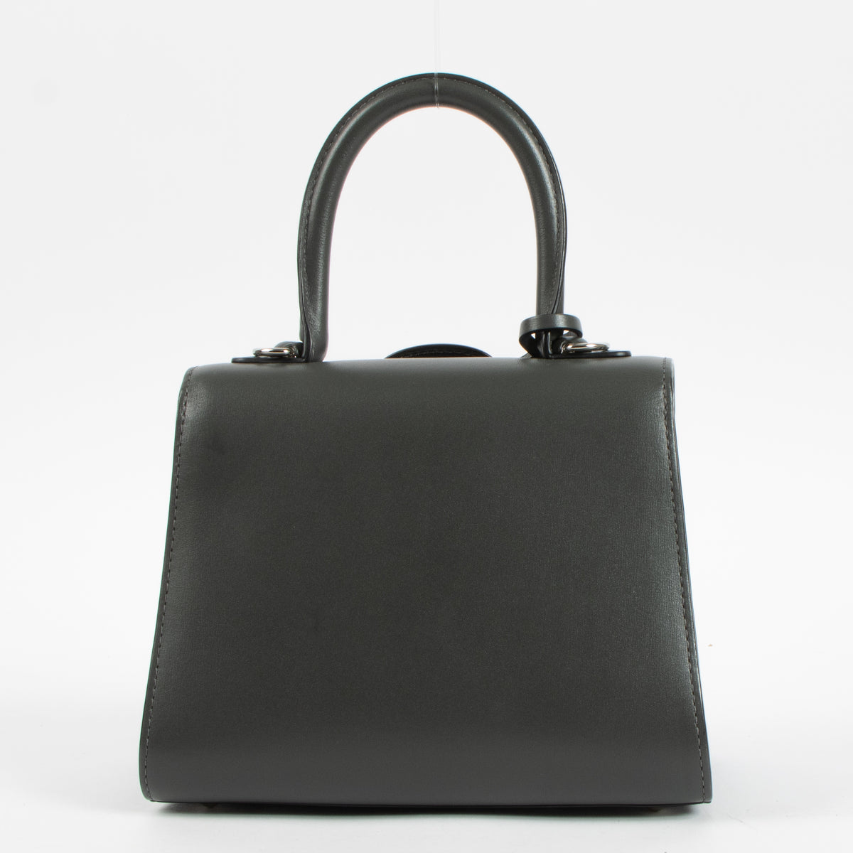 Shop this authentic Delvaux Smoke Box Calf Mirage Brillant Mini Bag pre-loved on Labellov.com 