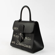 Shop authentic Delvaux Black Brillant L'Humour MM Bag on Labellov.com.