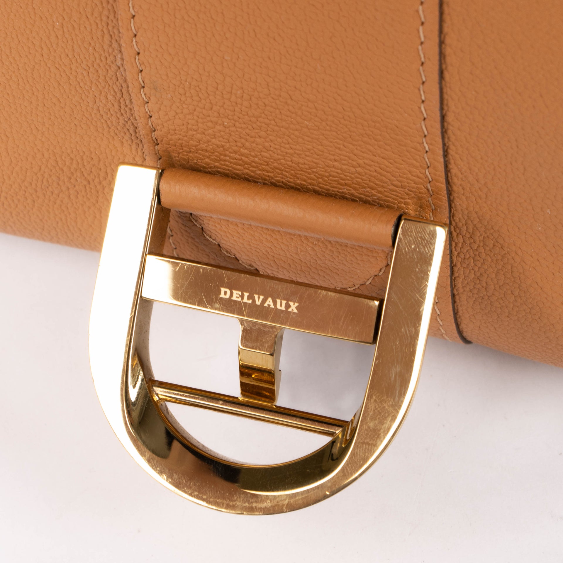 Shop this authentic Delvaux Vegetal Rodeo Calf Brillant Mini pre-loved on Labellov.com