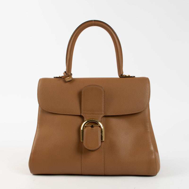 Shop authentic Delvaux Vegetal Rodeo Calf Brillant MM Bag on Labellov.com.
