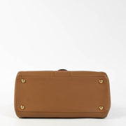 Shop authentic Delvaux Vegetal Rodeo Calf Brillant MM Bag on Labellov.com.