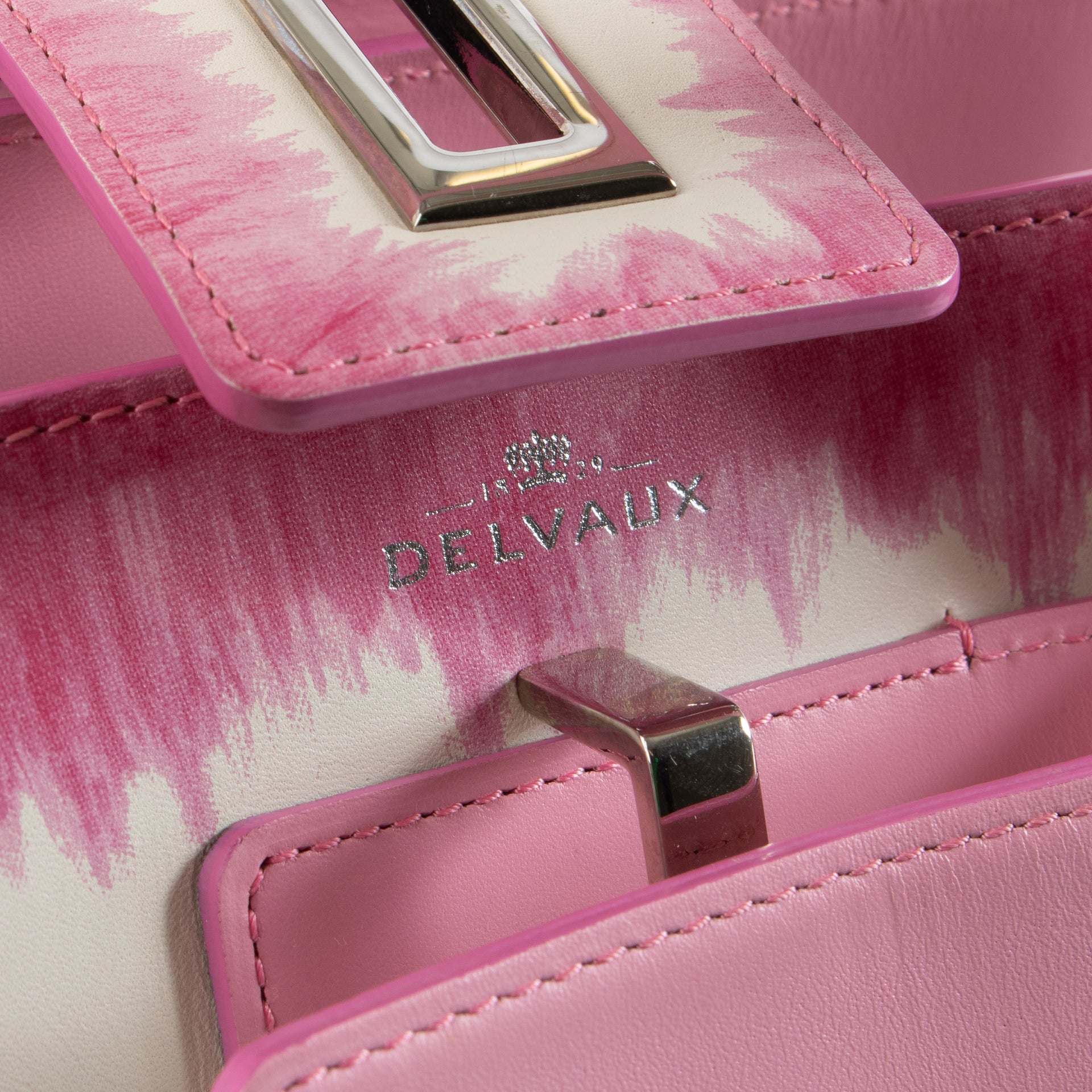 Delvaux Simplissime N/S Pink Tote Bag