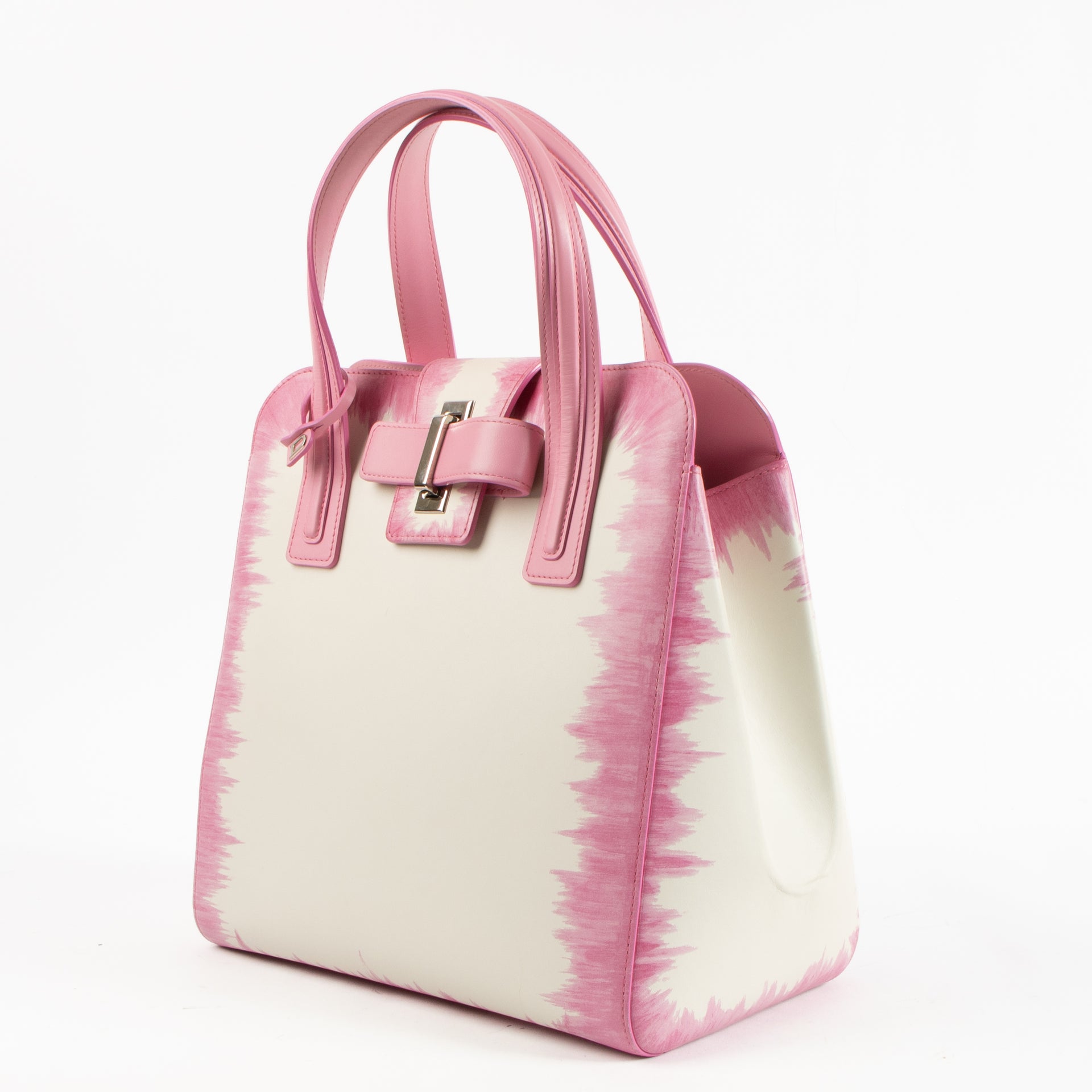 Delvaux Simplissime N/S Pink Tote Bag