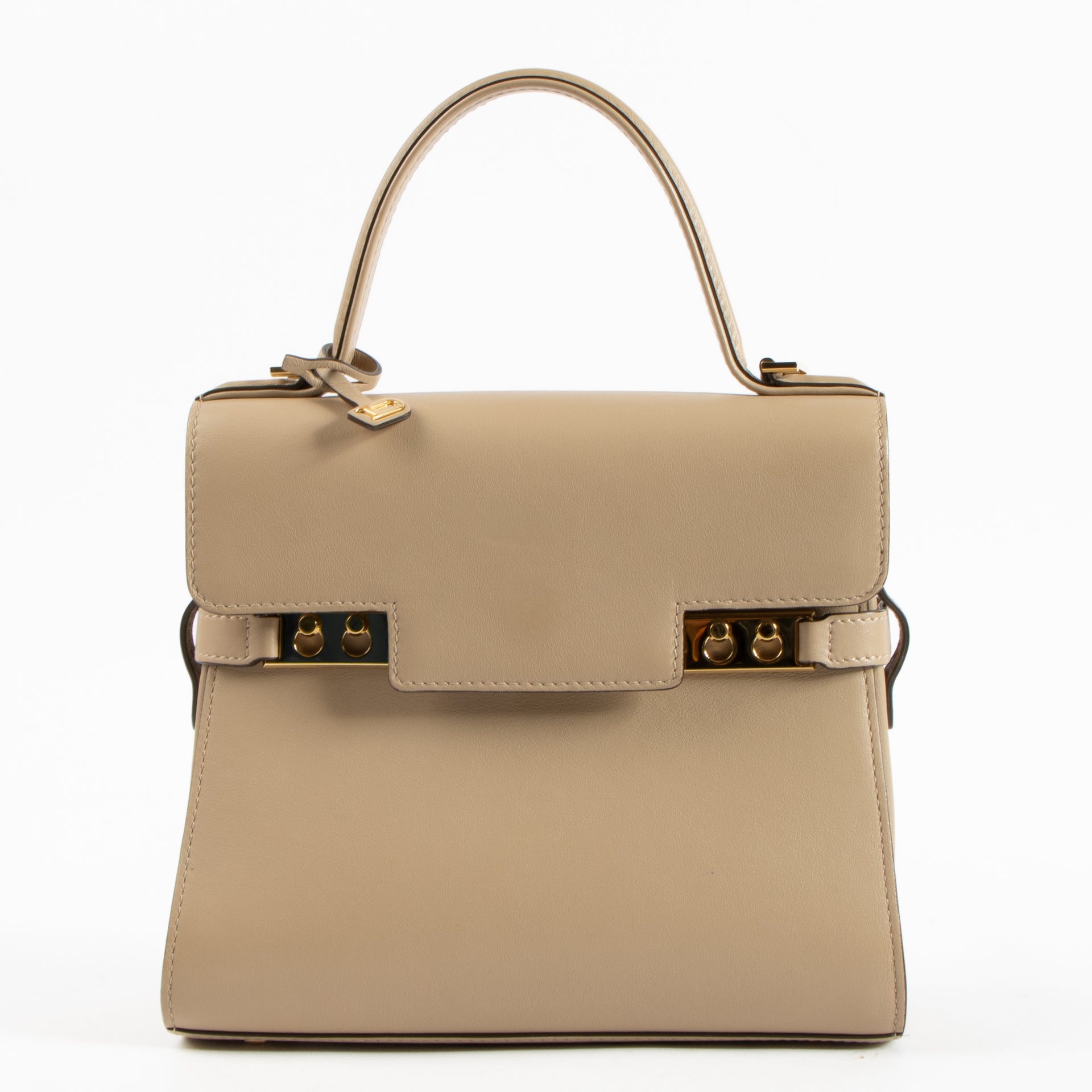 Delvaux Sand Calf Souple Tempête PM