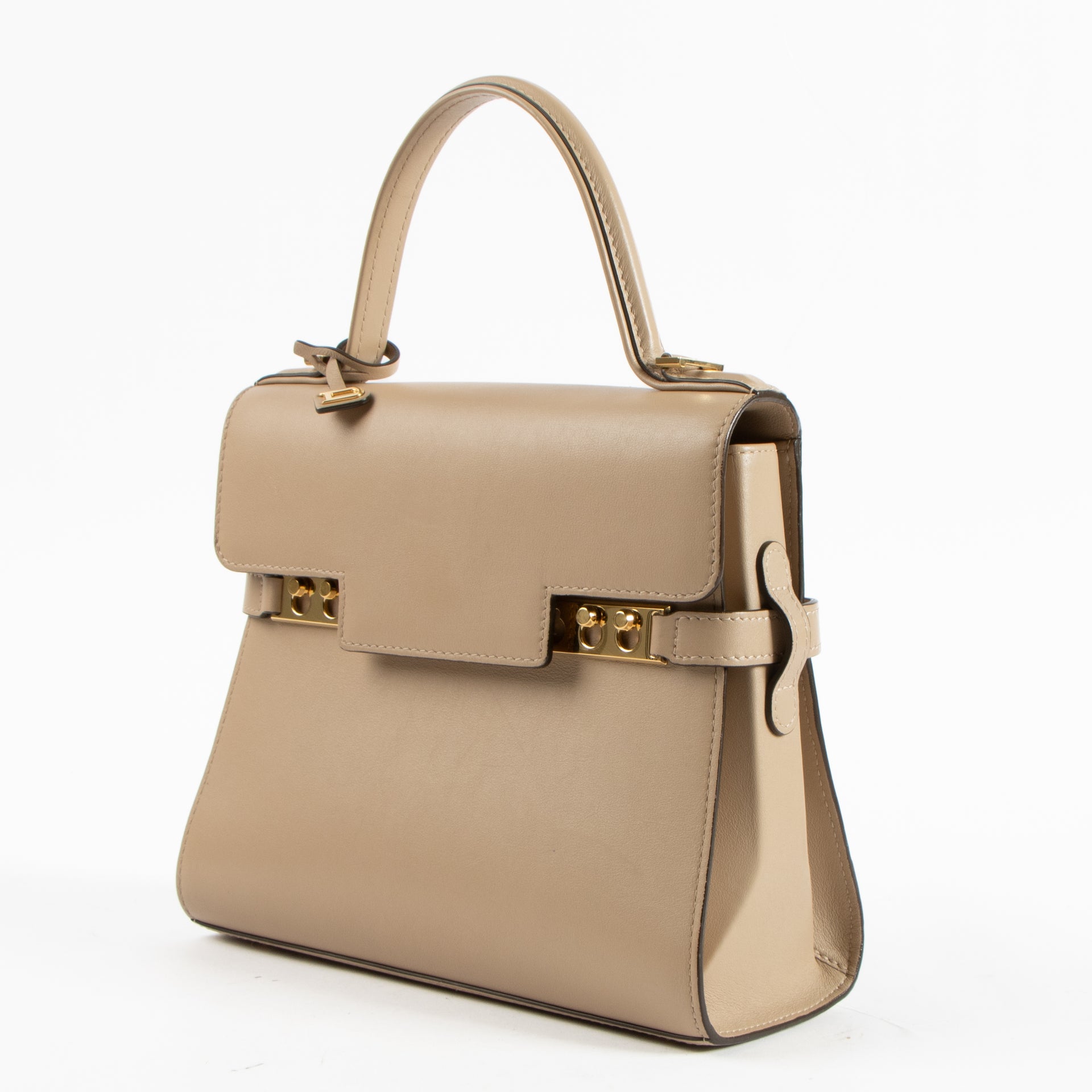 Delvaux Sand Calf Souple Tempête PM