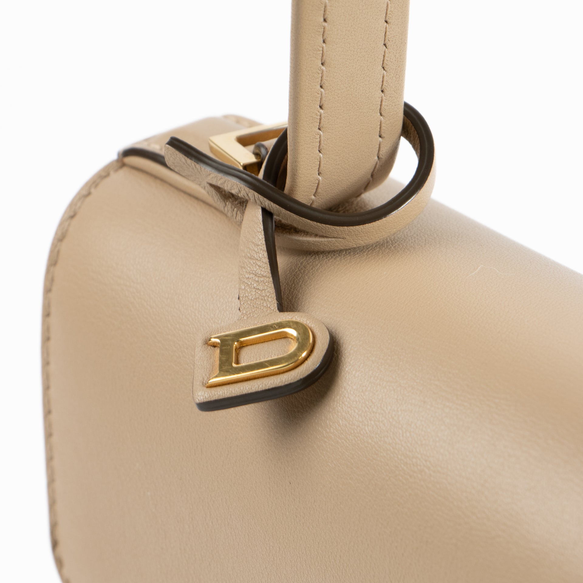 Delvaux Sand Calf Souple Tempête PM