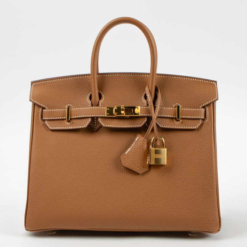 Hermès Birkin 25 Gold Togo GHW
