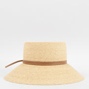 Shop this authentic Hermes Beige Raffia Isola Hat - Size 57 pre-loved on Labellov.com