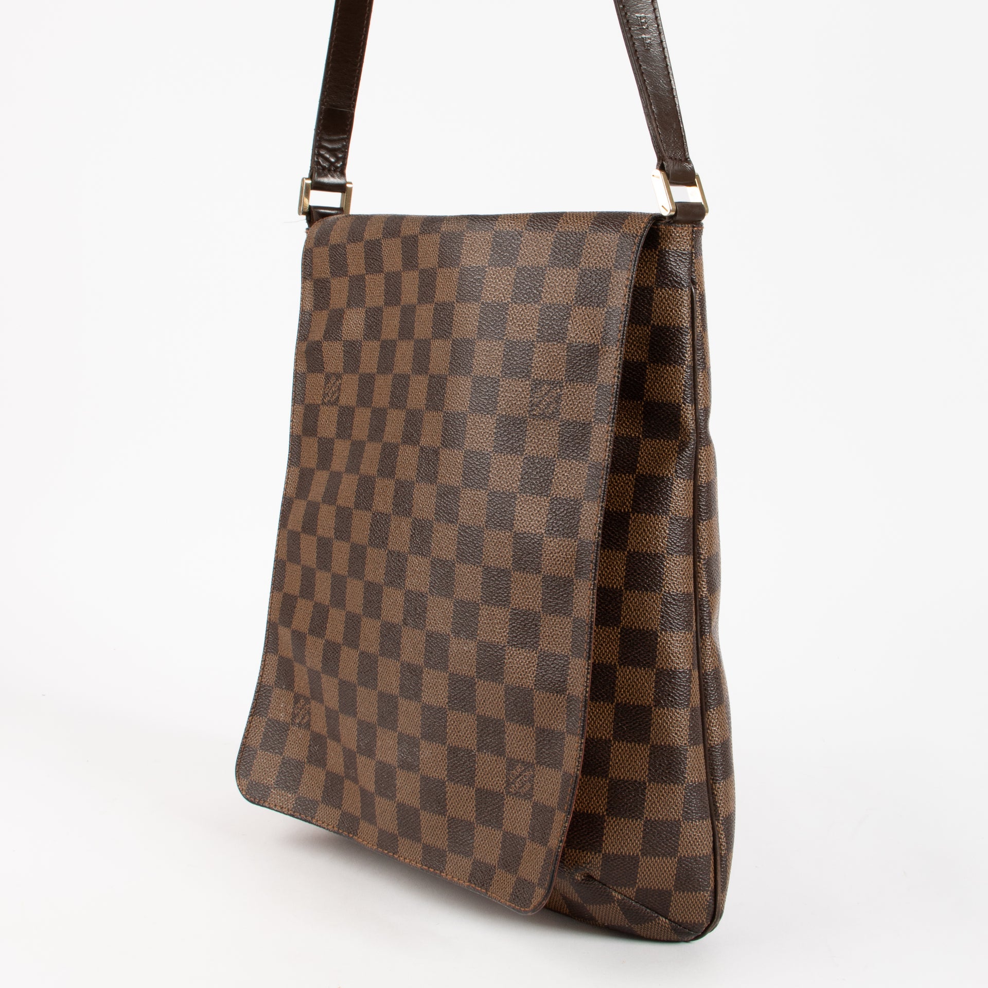 Louis Vuitton Damier Ebene Musette Salsa GM Bag