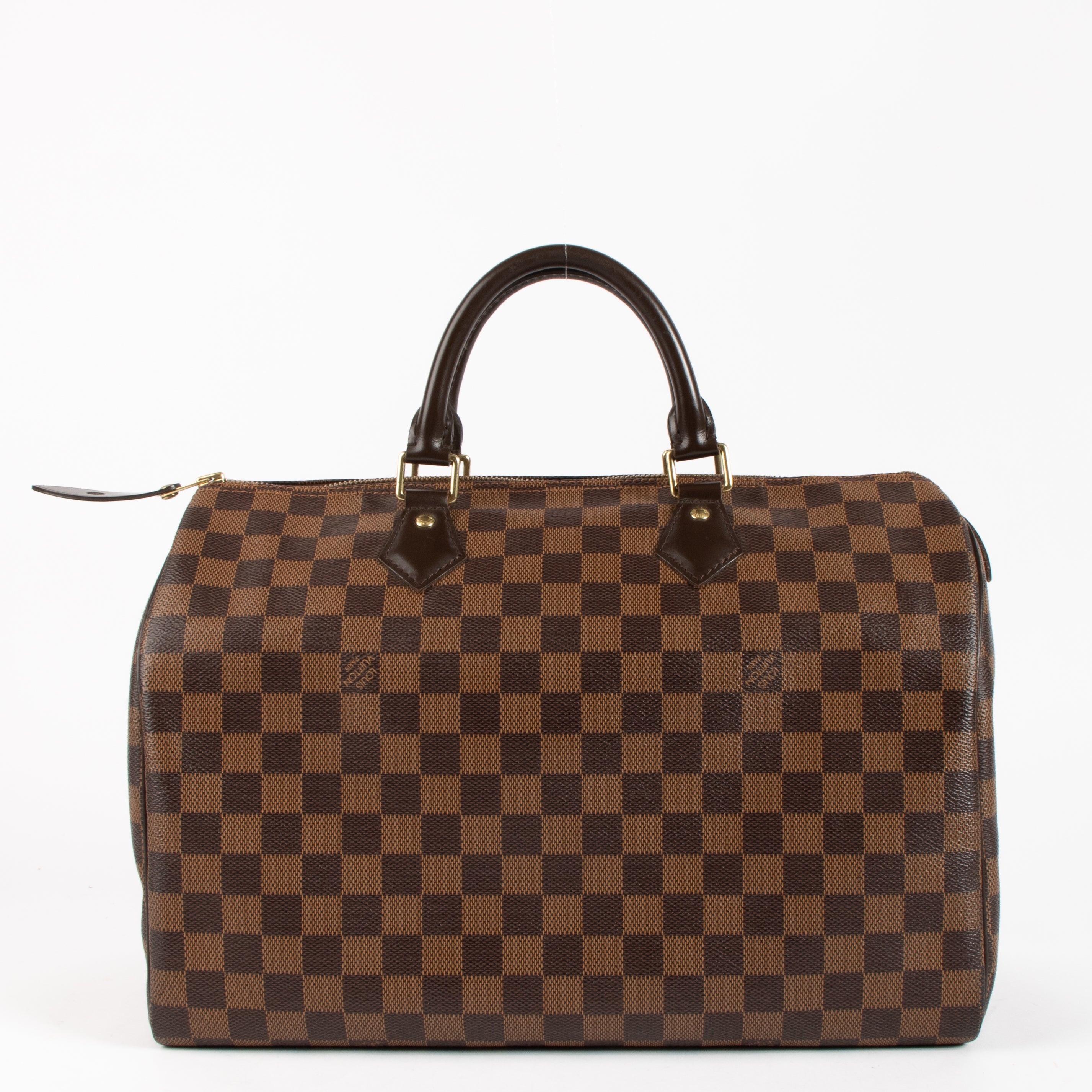 Louis Vuitton Damier Ebene Speedy 35 Bag – Labellov