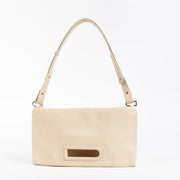 Shop this authentic Delvaux Ivory Destrier Souple Ame Libre Shoulder bag pre-loved on labellov.com 