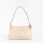 Shop this authentic Delvaux Ivory Destrier Souple Ame Libre Shoulder bag pre-loved on labellov.com 
