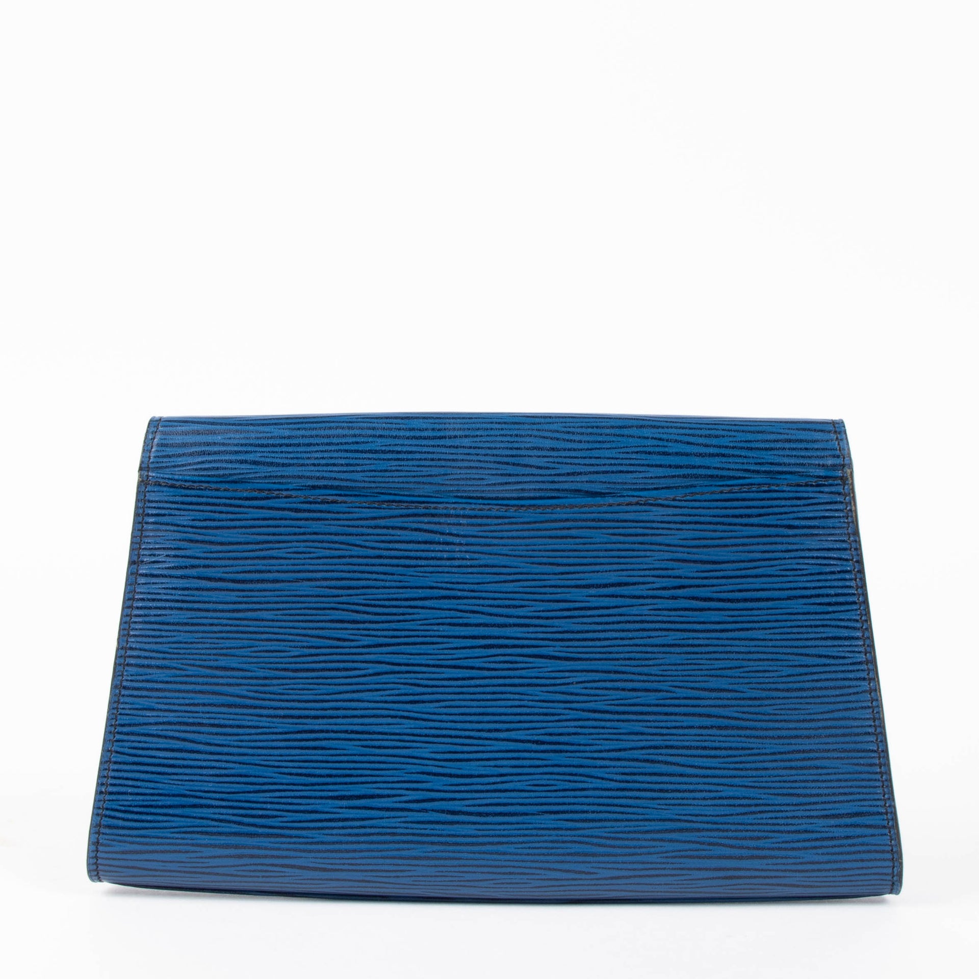 Louis Vuitton Toledo Blue Epi Art Deco Clutch