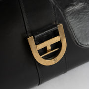 Shop the authentic Delvaux Vintage Black MM Brillant Top Handle second hand on Labellov.com!