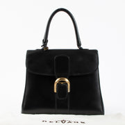Shop the authentic Delvaux Vintage Black MM Brillant Top Handle second hand on Labellov.com!