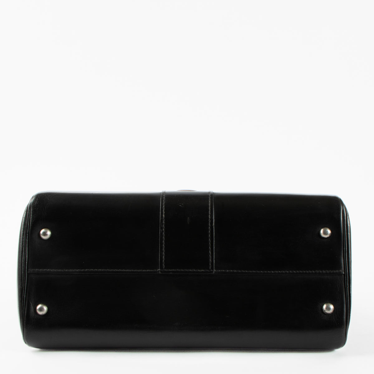Shop the authentic Delvaux Vintage Black MM Brillant Top Handle second hand on Labellov.com!