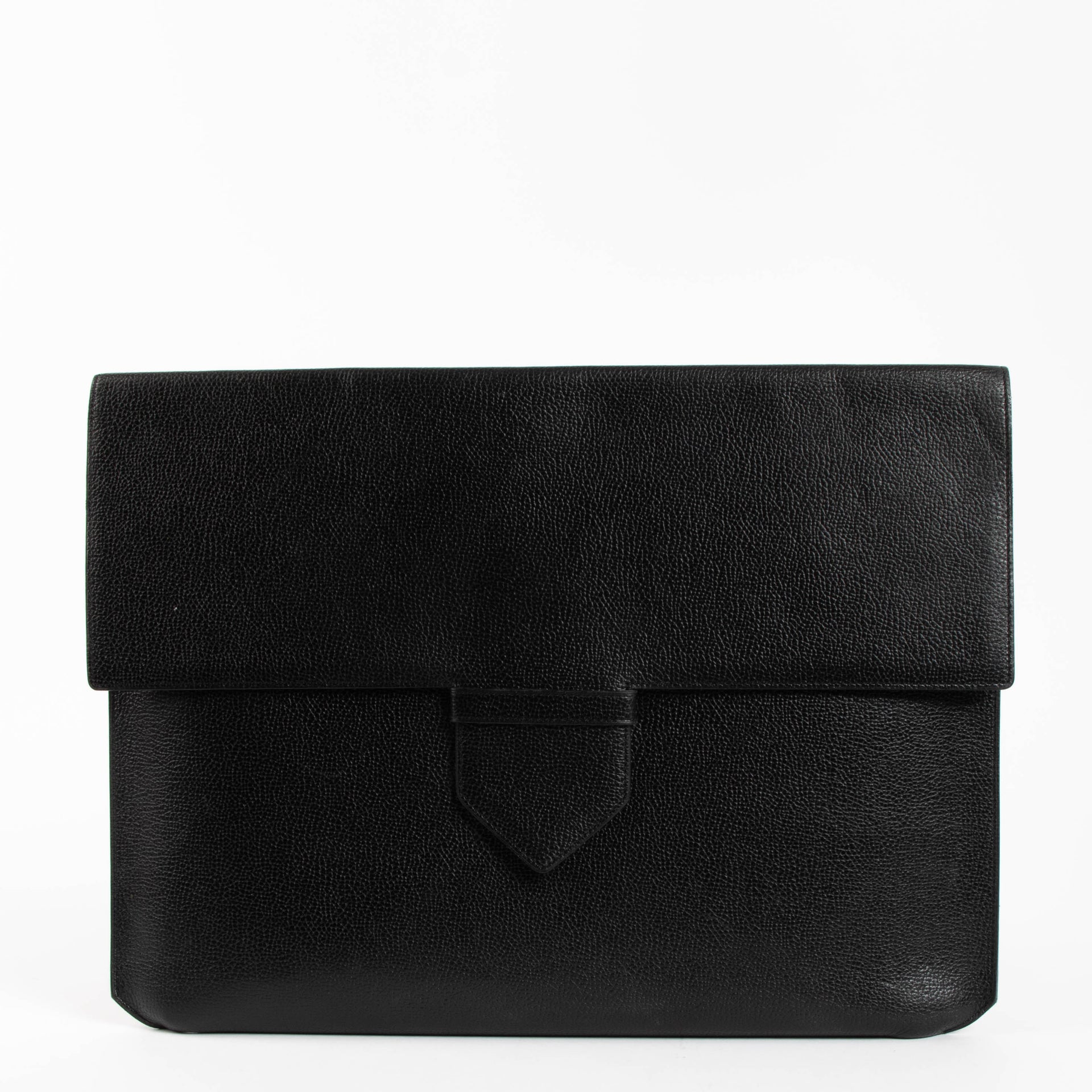 Delvaux Black Vintage Clutch