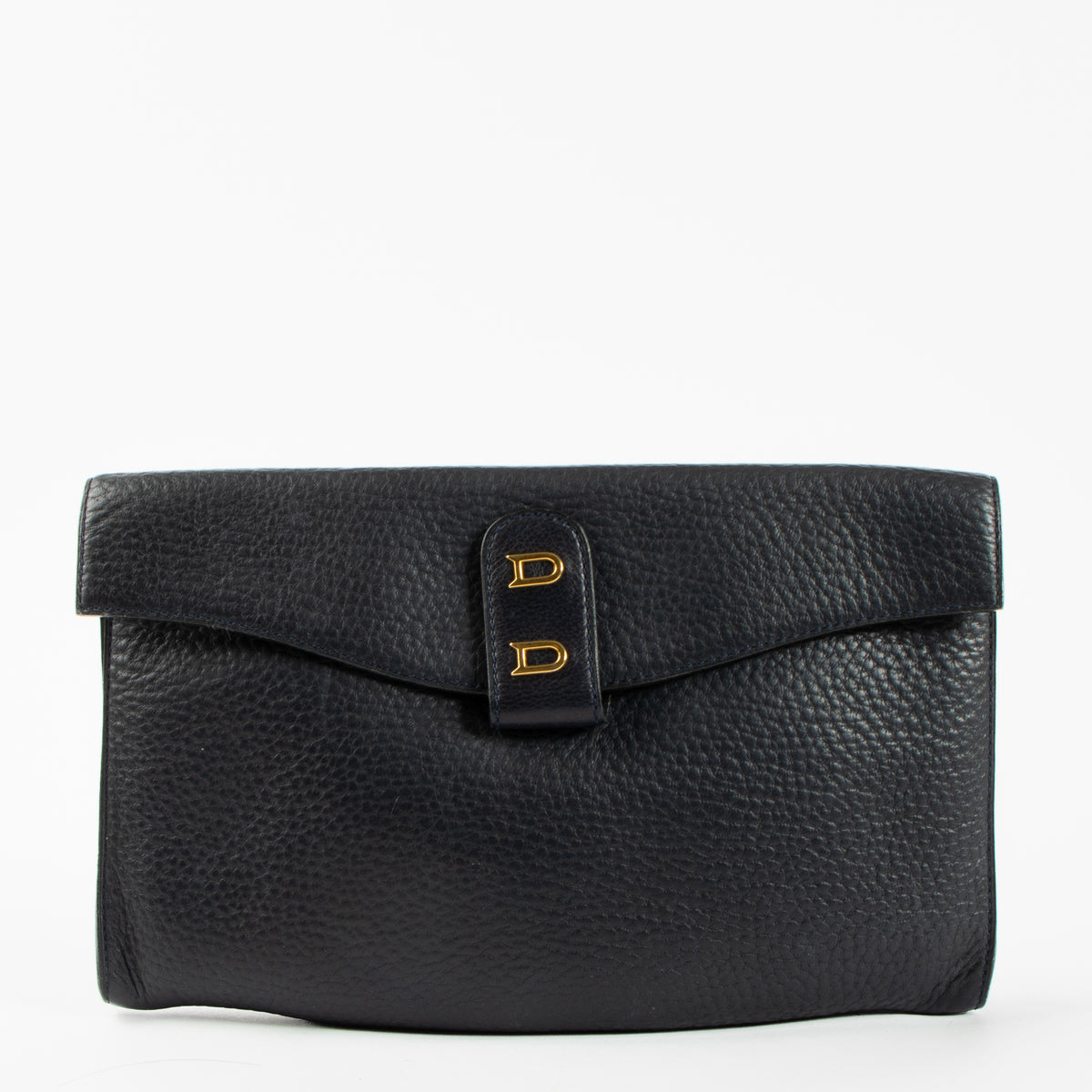 Shop this authentic Delvaux Blue Clutch pre-loved on Labellov.com