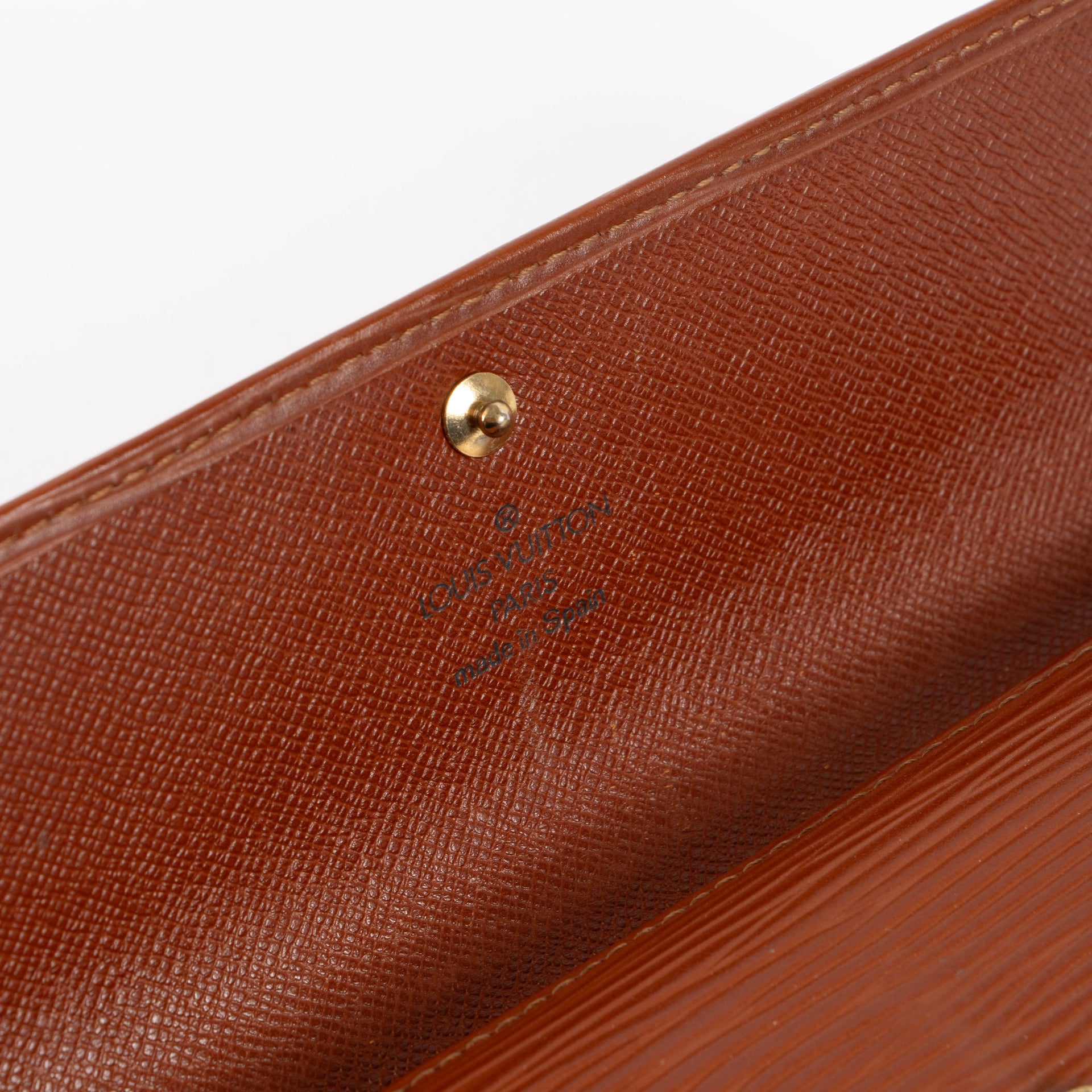 Louis Vuitton Kenyan Fawn Epi Sarah Wallet