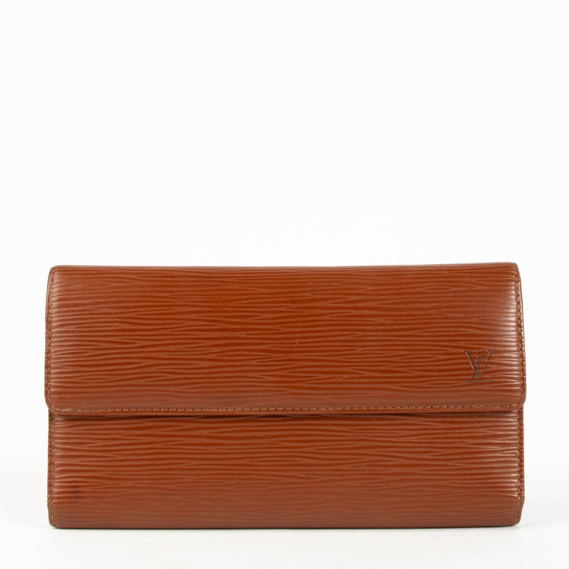 Louis Vuitton Kenyan Fawn Epi Sarah Wallet