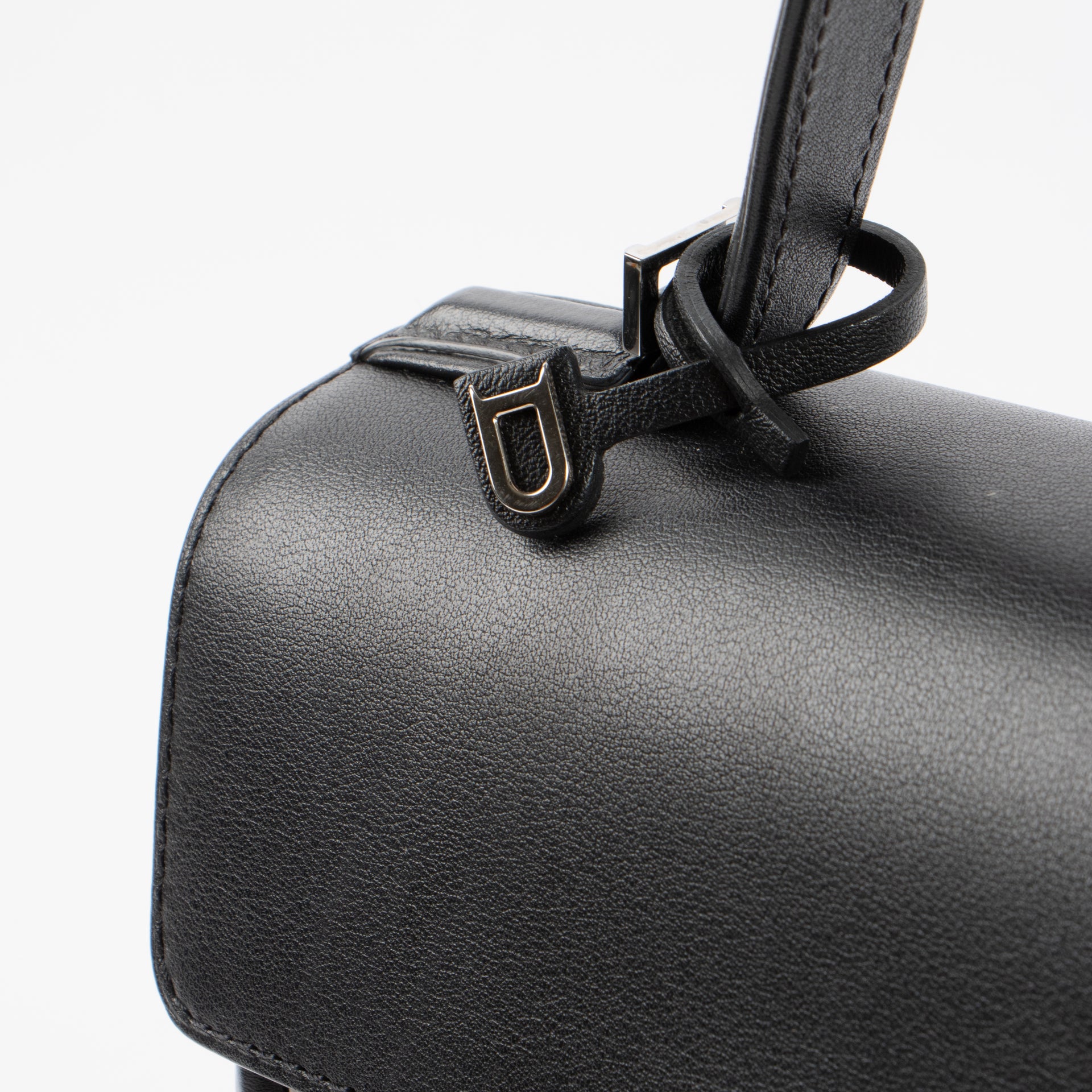 Delvaux Black Calf Souple Tempête MM Bag