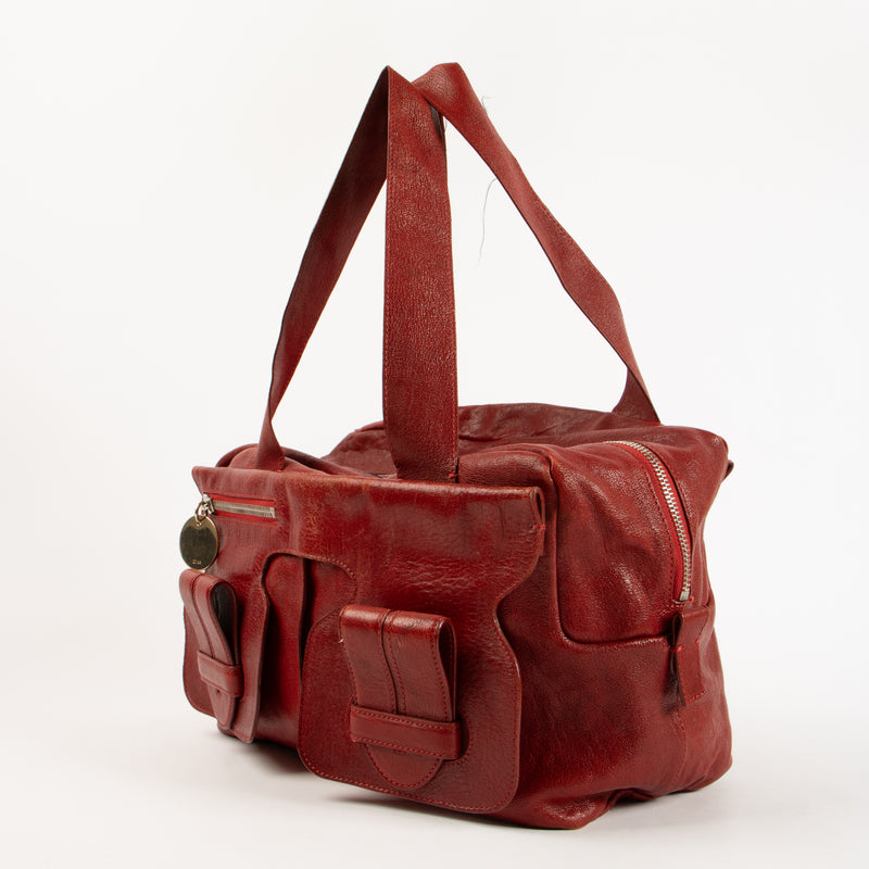Chloé Red Saskia Tote bag