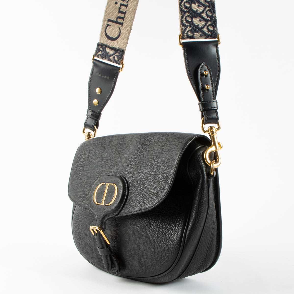 Christian Dior Black Large Bobby Bag