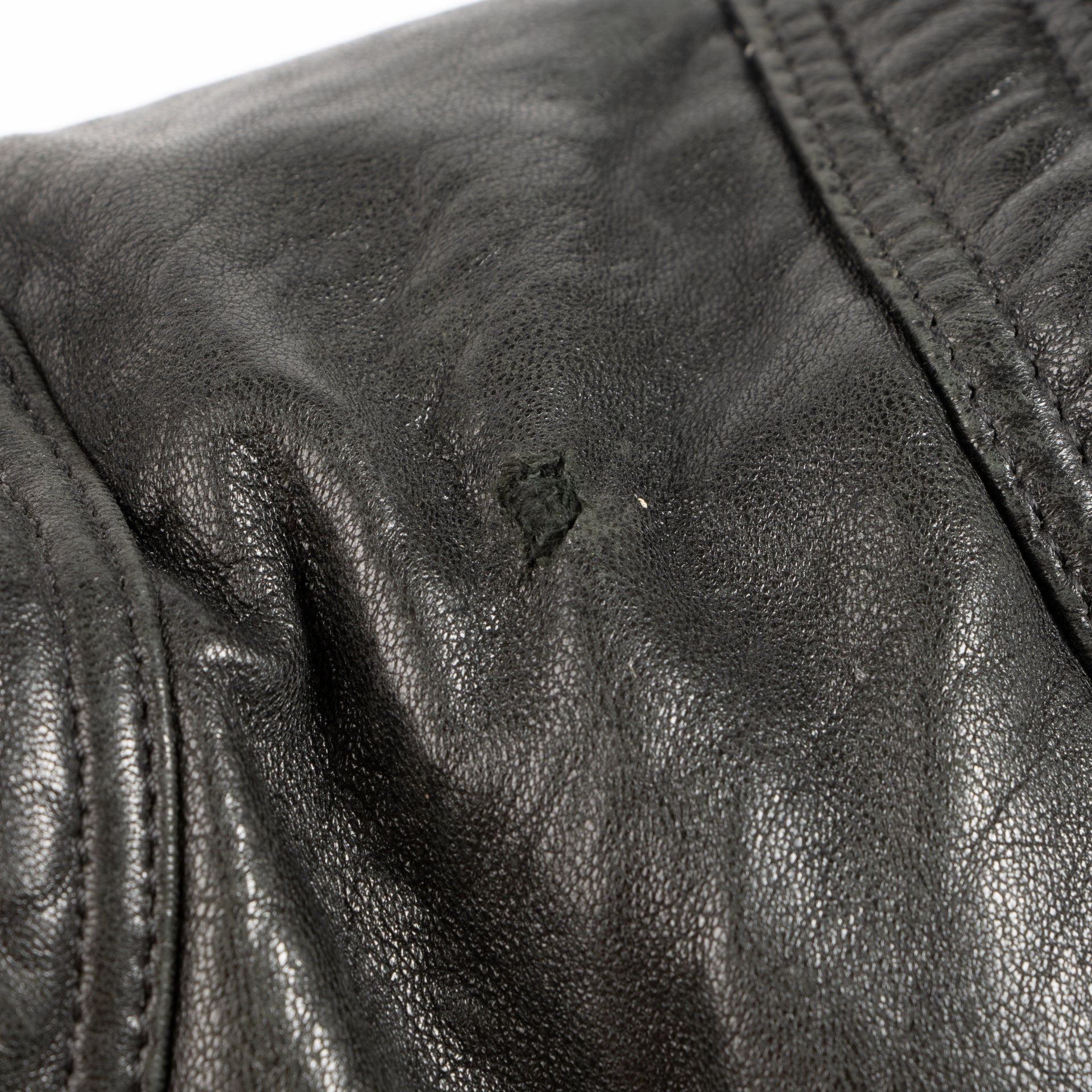 Fendi Black Leather Spy Bag