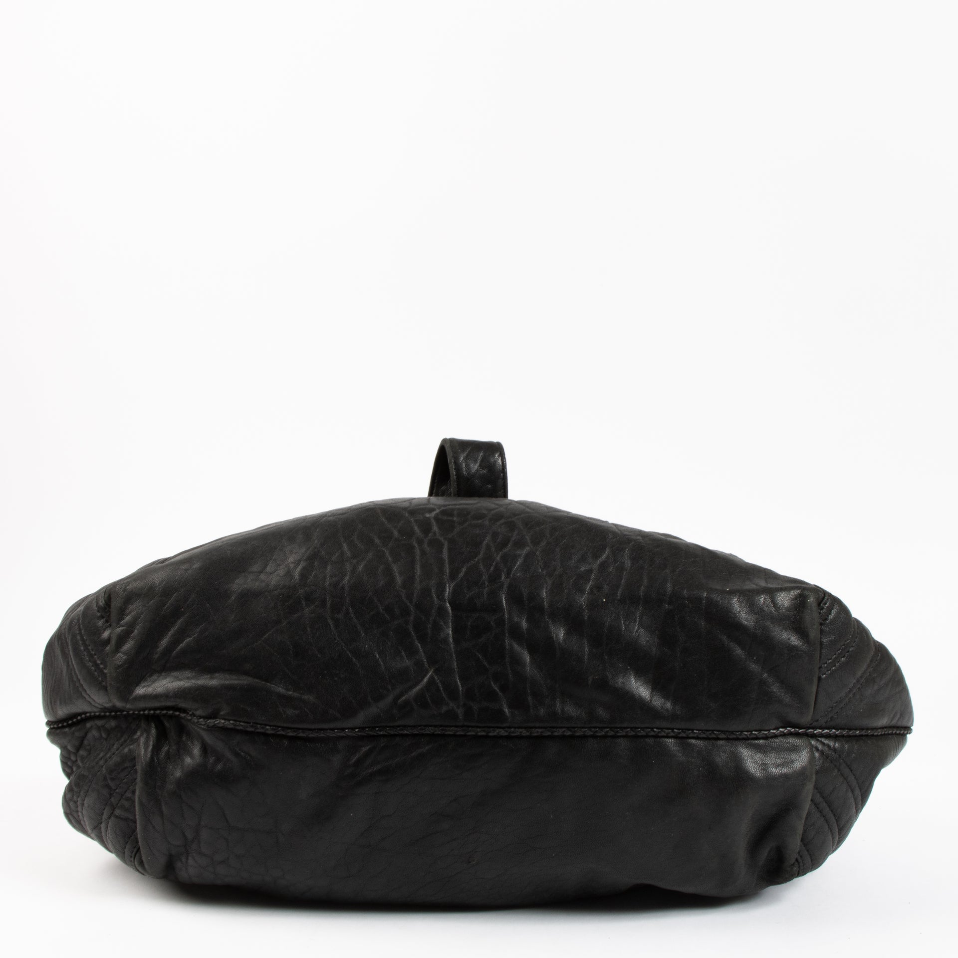 Fendi Black Leather Spy Bag