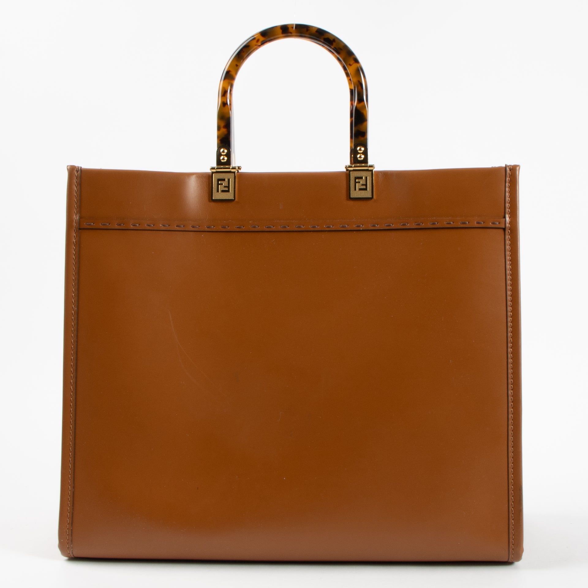 Fendi Cognac Sunshine Medium Bag