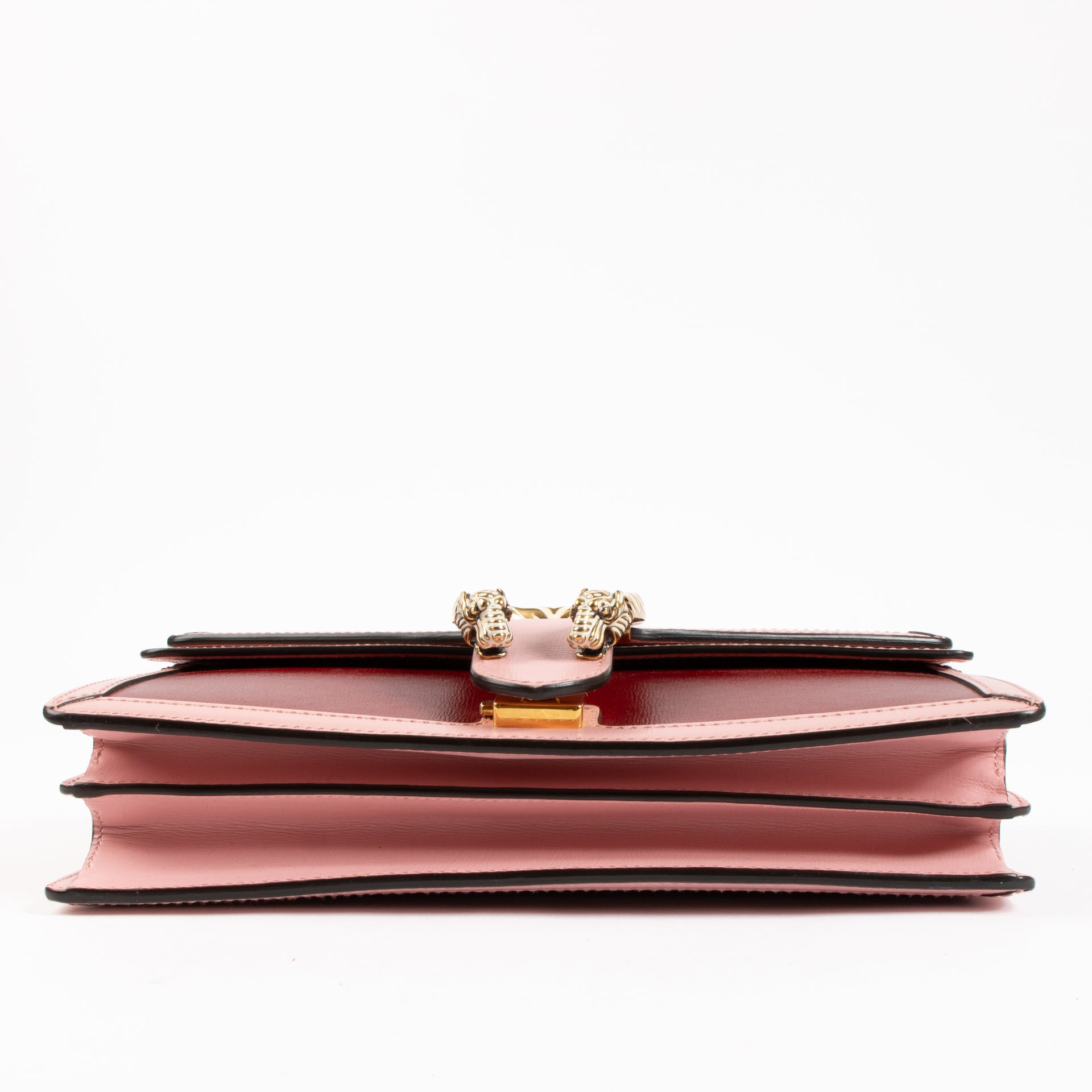 Gucci Red/Pink Leather Medium Dionysus Bag