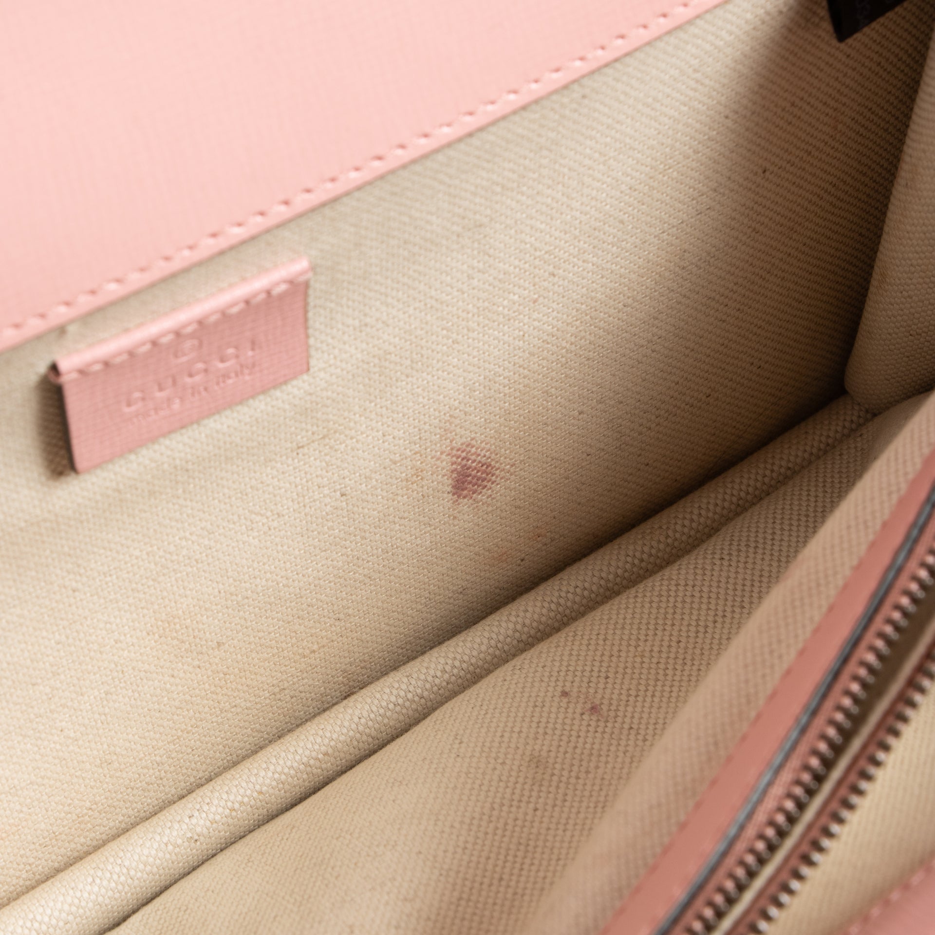 Gucci Red/Pink Leather Medium Dionysus Bag