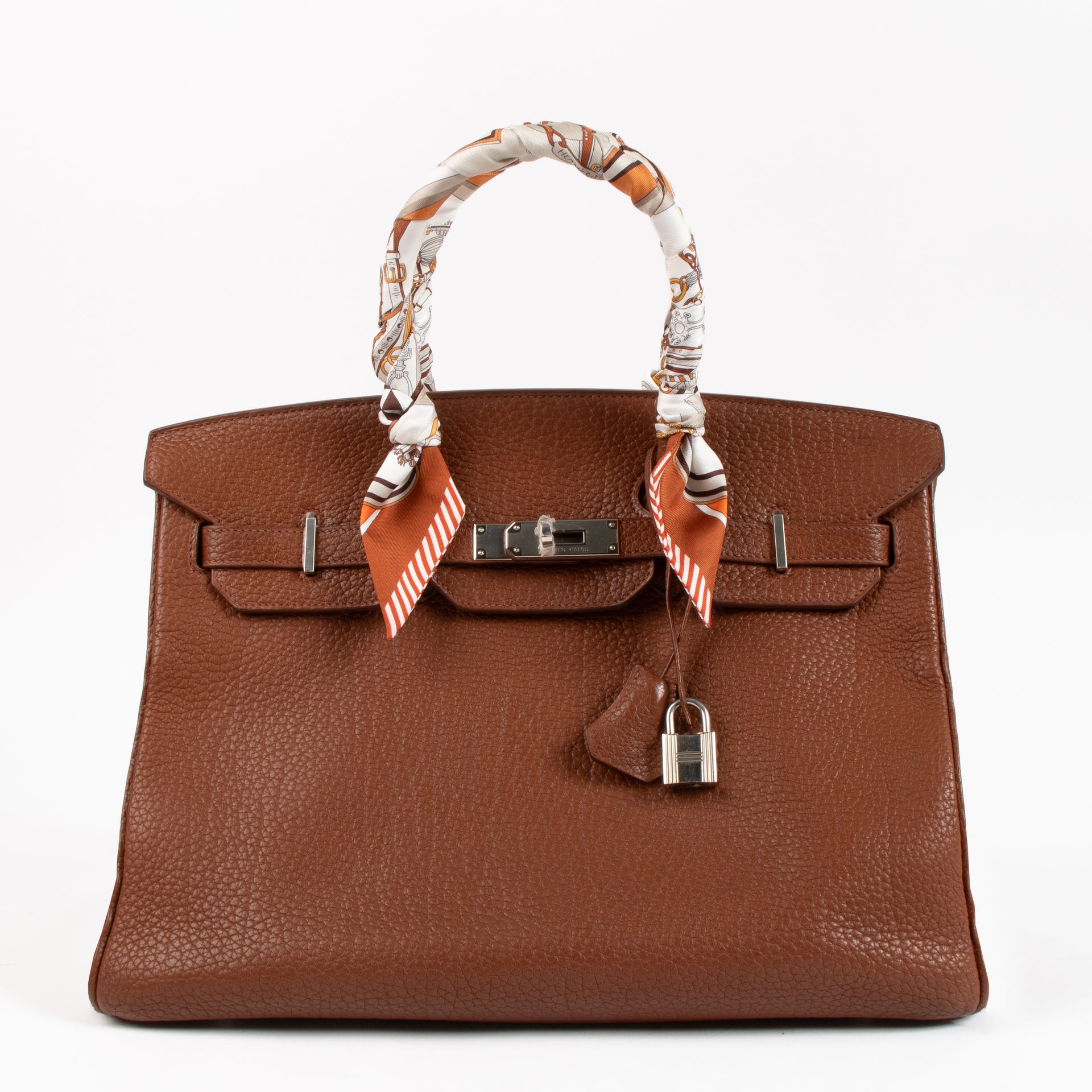 Hermes Birkin 35 Sienne Fjord PHW