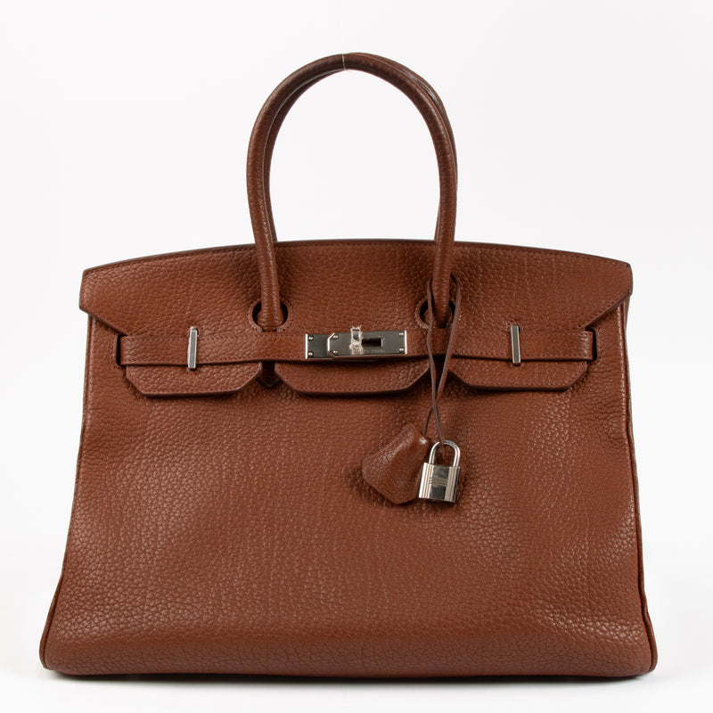 Hermes Birkin 35 Sienne Fjord PHW