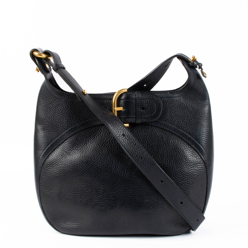 Shop the authentic Delvaux Leather Marine Souverain Crossbody Bag second hand on Labellov.com