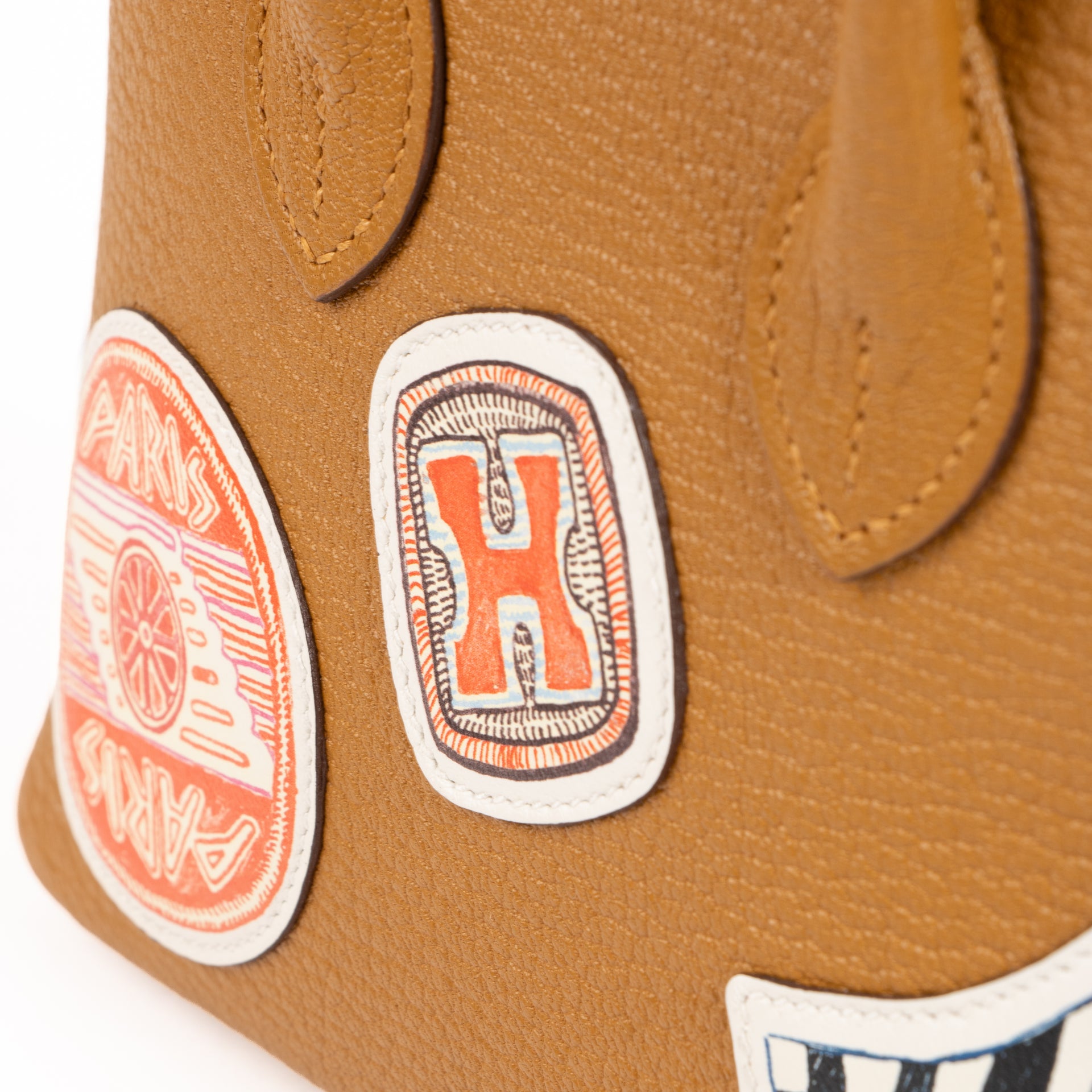 Hermes Bolide 1923 Mini Travel Caramel Chevre Mysore PHW