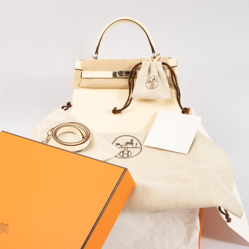 Hermès Kelly 28 Nata Clemence PHW