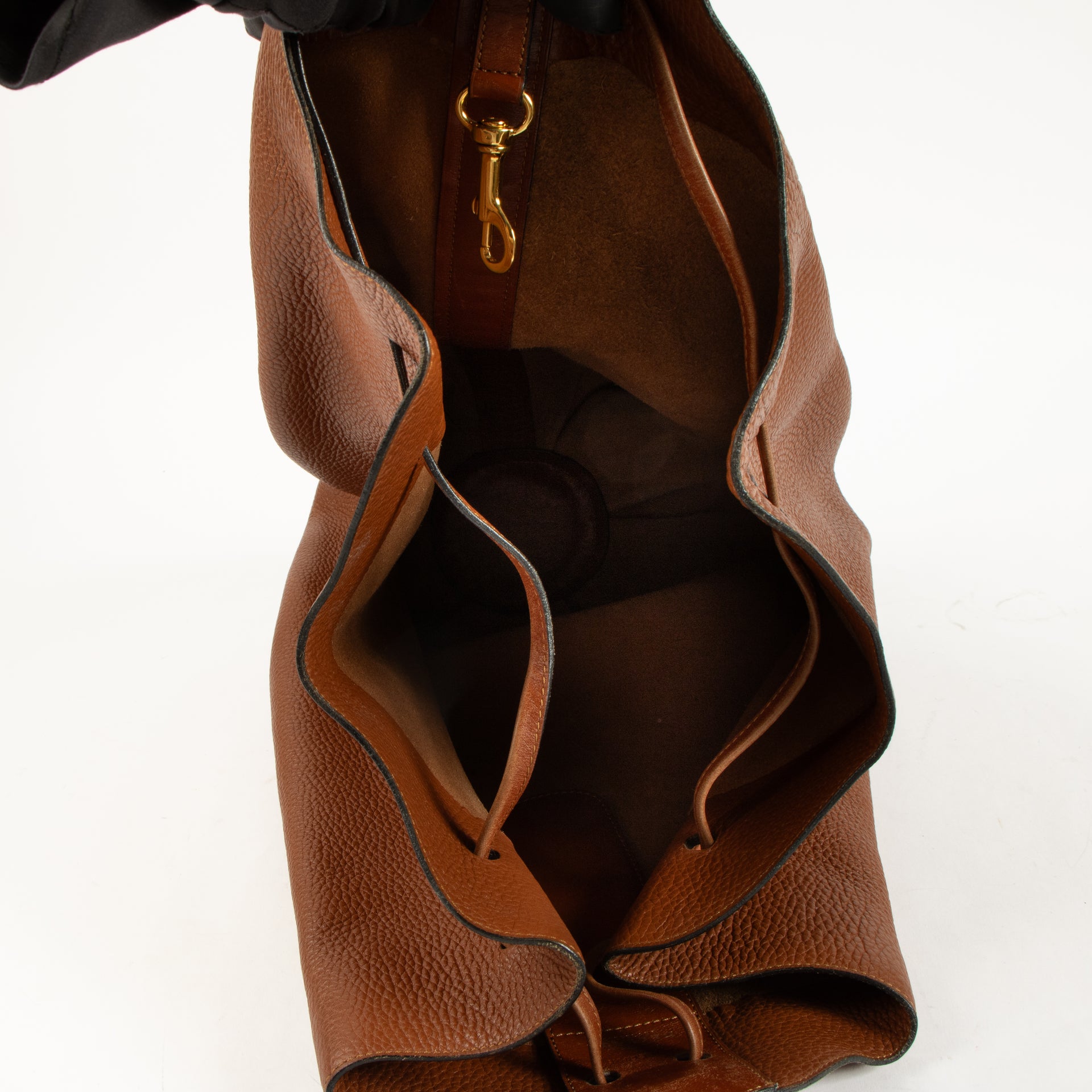 Delvaux Brown Rose des Vents GM Bag