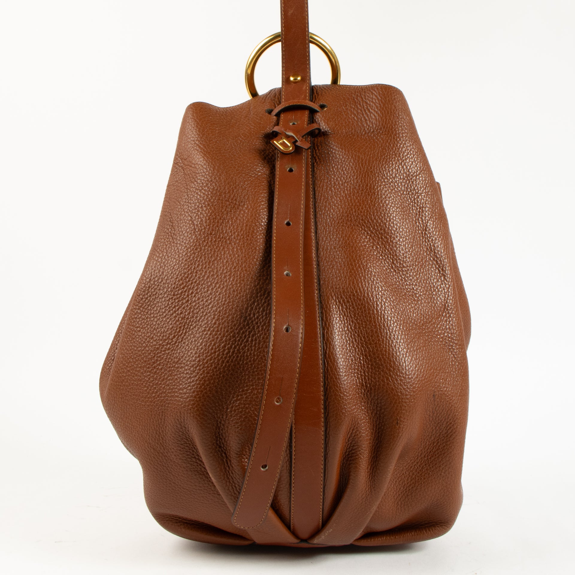 Delvaux Brown Rose des Vents GM Bag