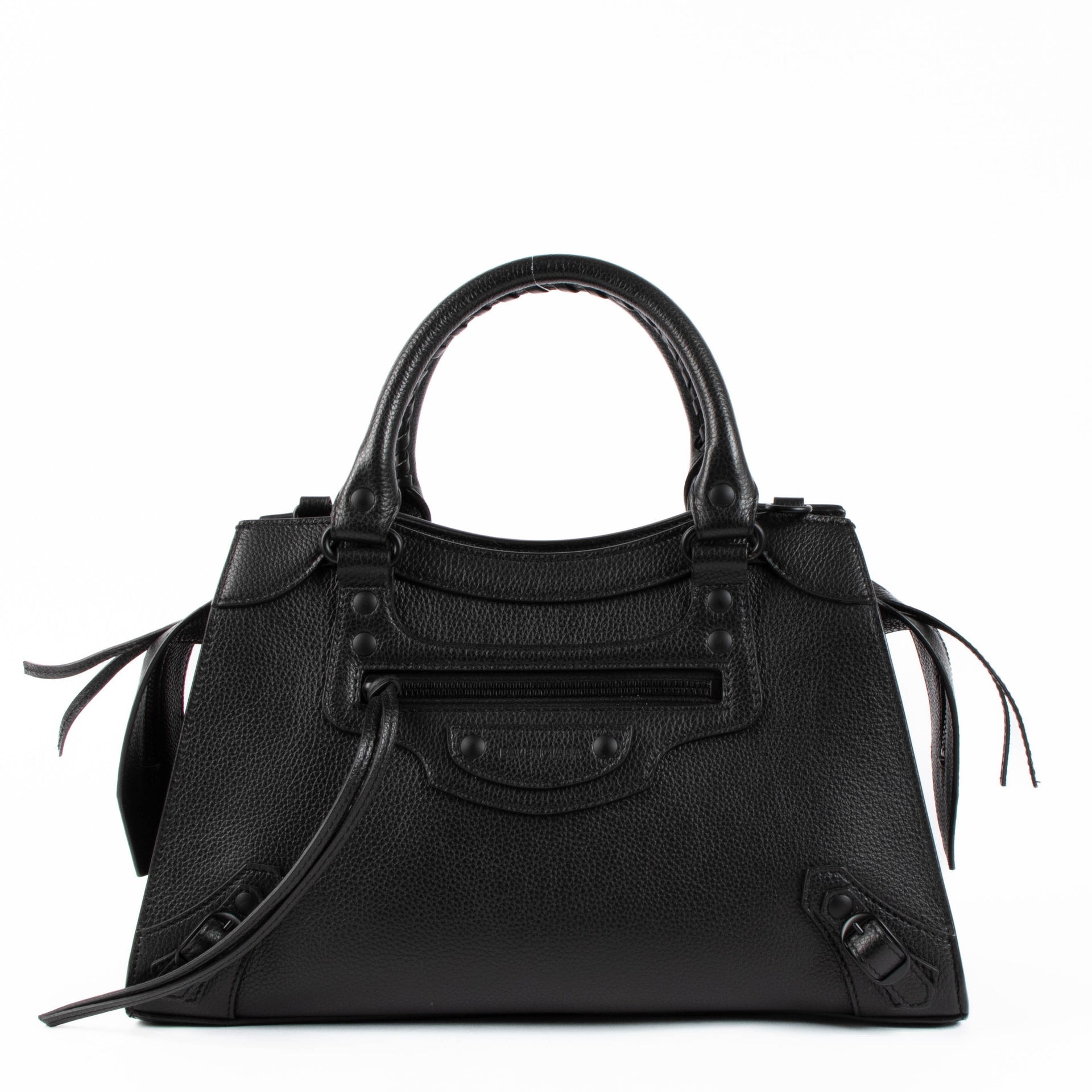Shop this 100% authentic Balenciaga Black Neo Classic Bag at Labellov.com