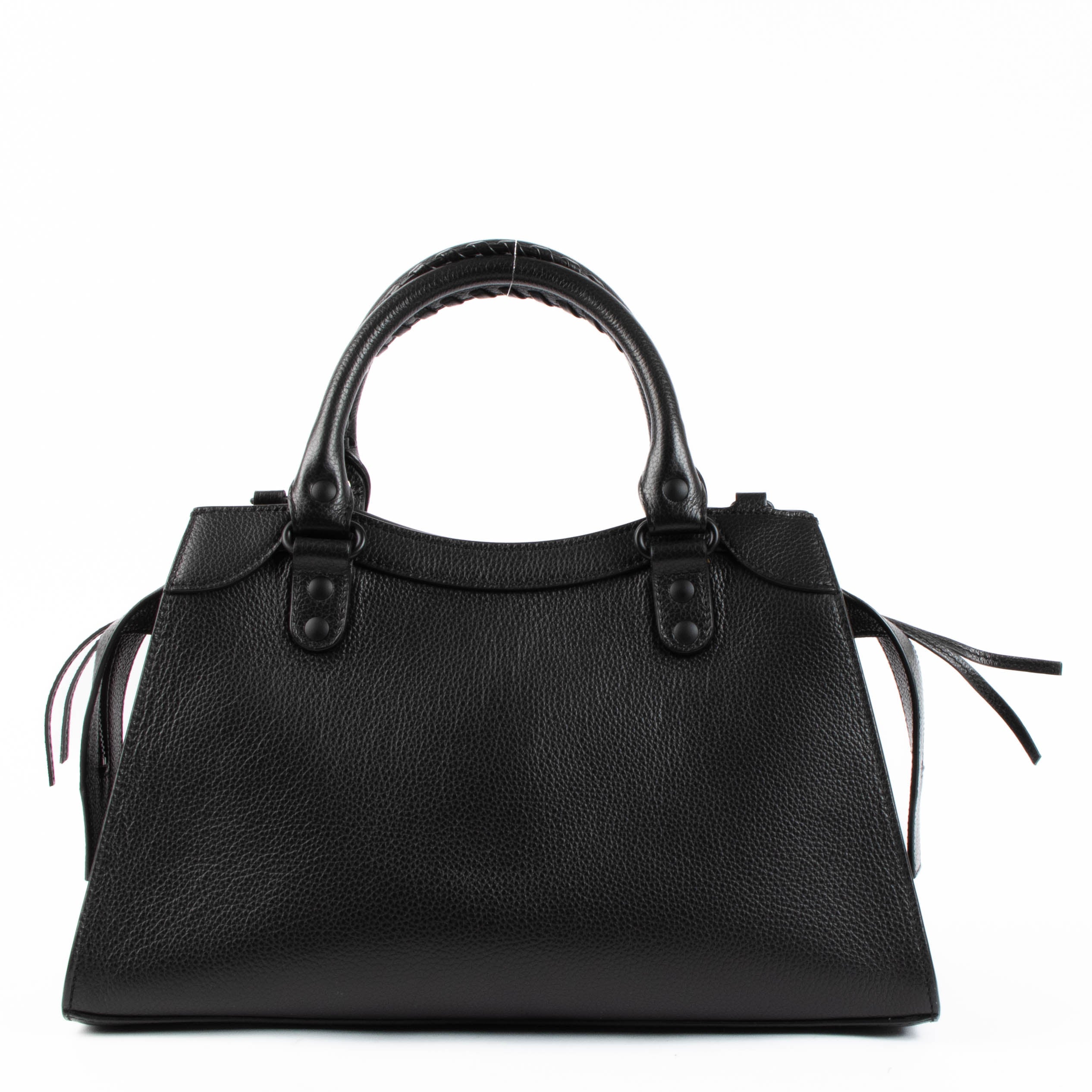 Balenciaga Black Leather Neo Classic Small Bag – Labellov