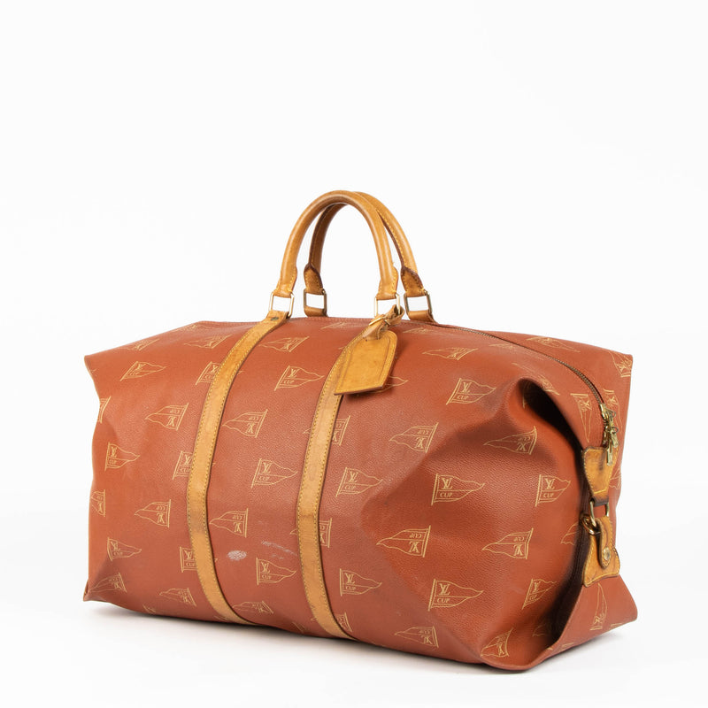 Louis Vuitton Keepall 60 America's Cup Red Canvas