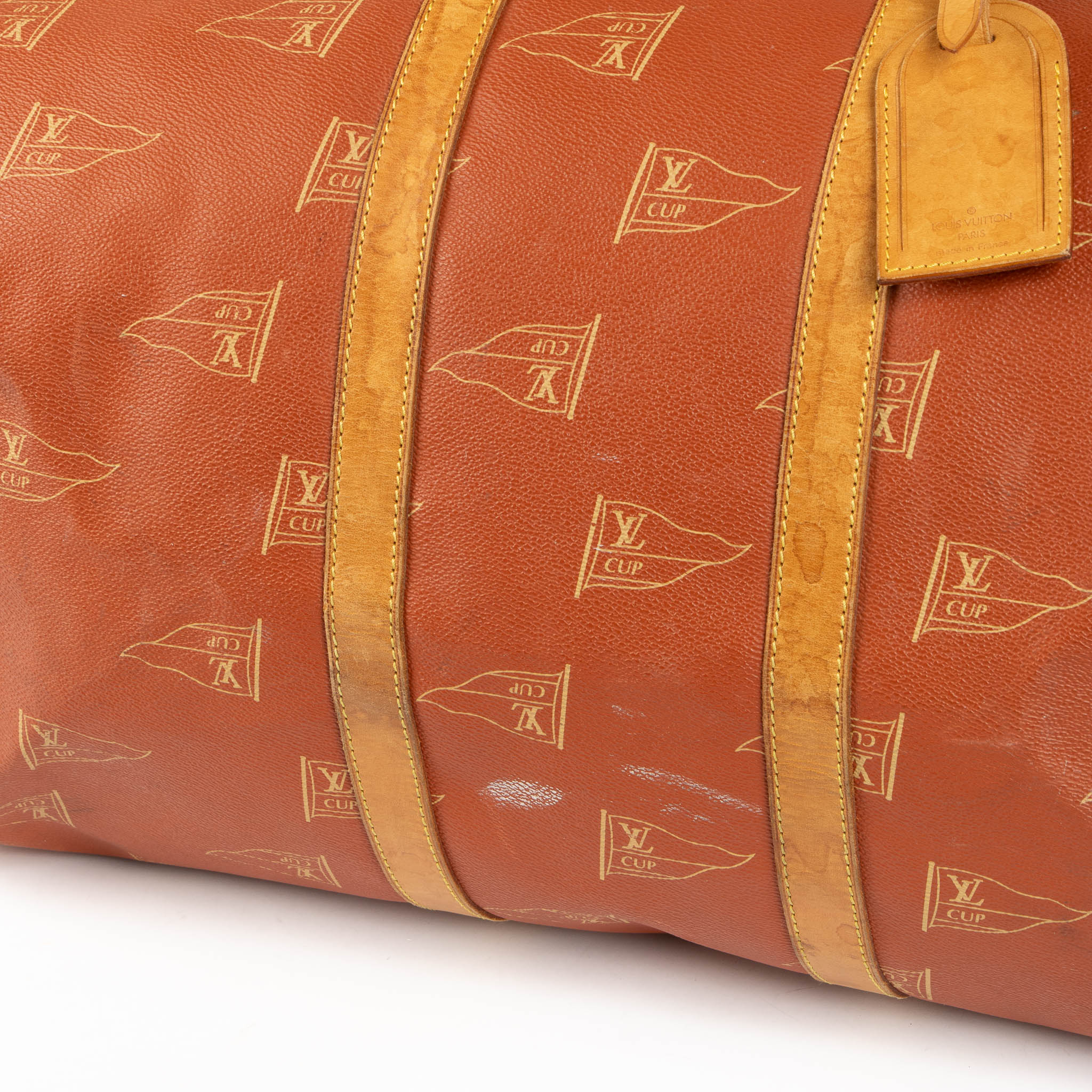 Louis Vuitton Keepall 60 America's Cup Red Canvas – Labellov