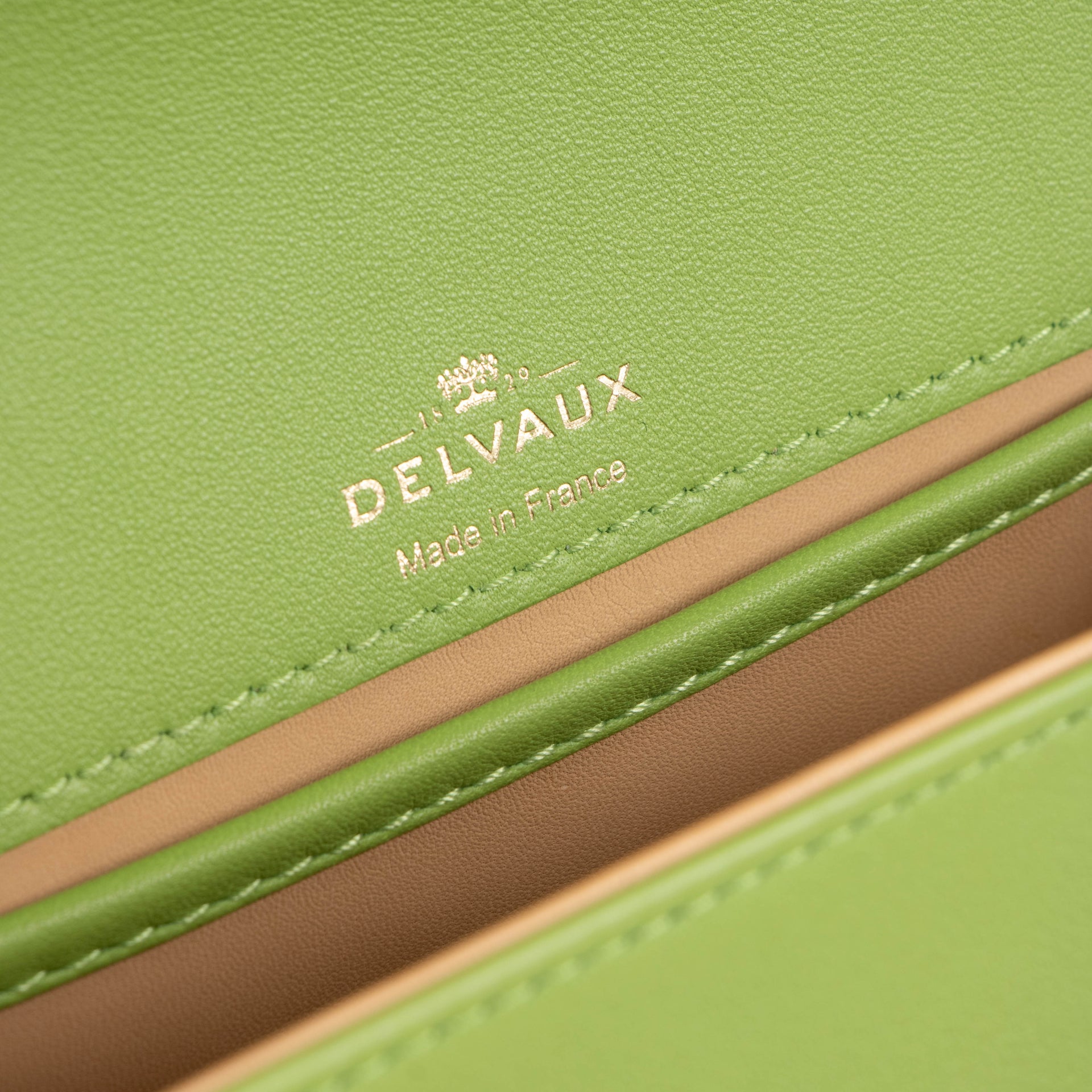 Shop this authentic Delvaux Aloé Supple Calf Tempête PM pre-loved on Labellov.com