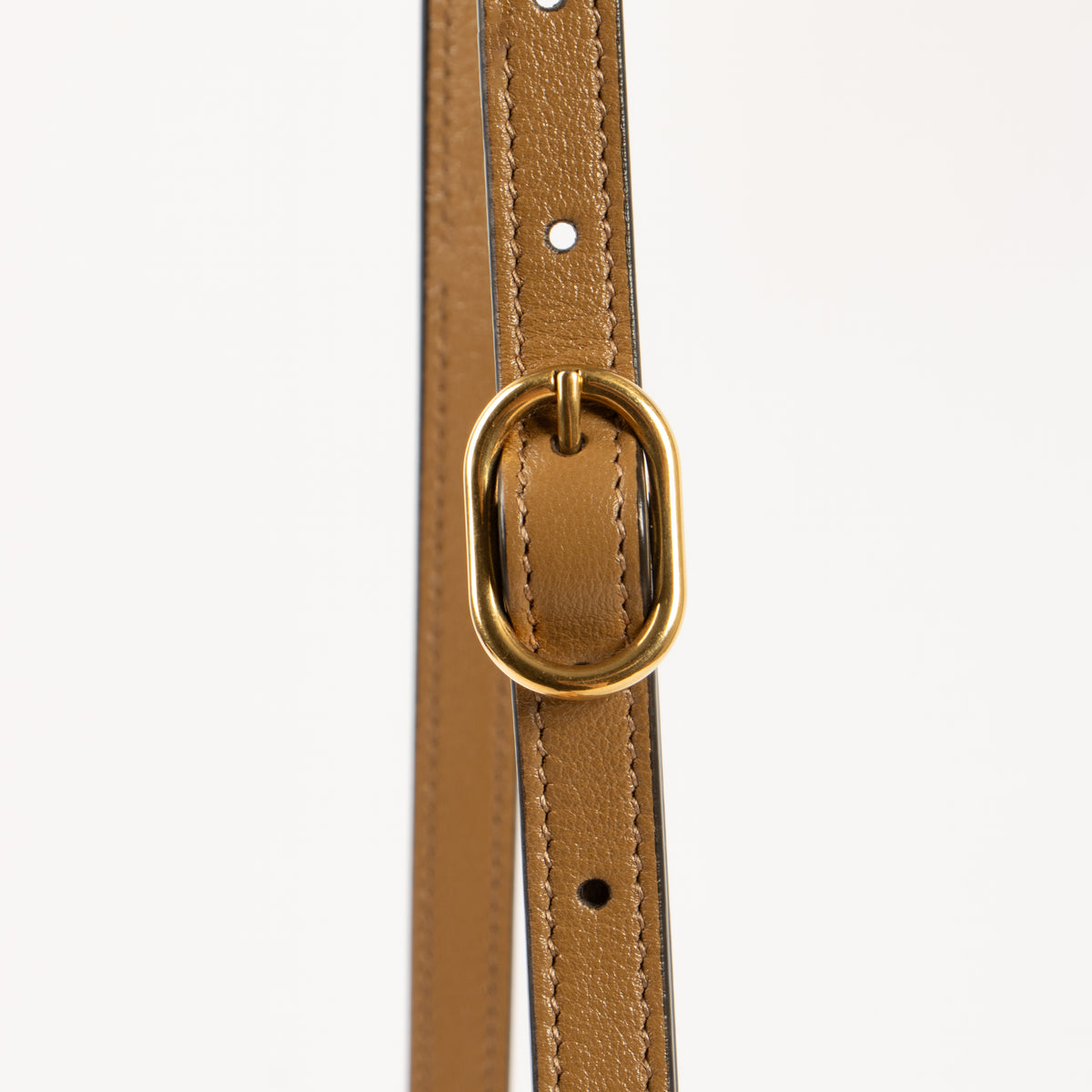 Gucci Camel Leather Web Dahlia Crossbody Bag